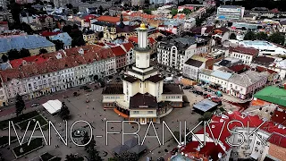 Ivano-Frankivsk. Ukraine. DJI Mavic Mini Footage