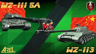 WZ-111 5A vs WZ-113 / WoT Blitz / quick comparison and gameplay