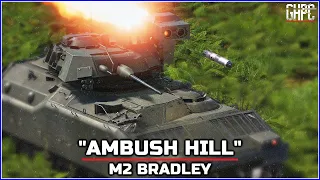 "AMBUSH HILL" | Bradley IFV vs T-55/BMP platoon | Gunner HEAT PC