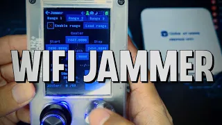 This hack kills security footage // Wifi Jammer