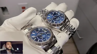 Rolex Skydweller Blue Dial Jubilee VS Oyster Reference 326934 The Most Complicated Watch from Rolex