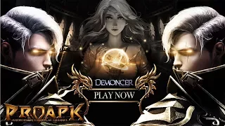 Demoncer Android Gameplay (Open World MMORPG)