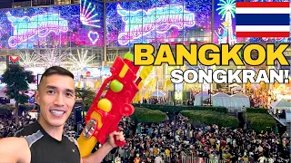 THAI SONGKRAN 2024 in Bangkok. My First Time Was INSANE! Thailand New Year Vlog | สงกรานต์ 2567