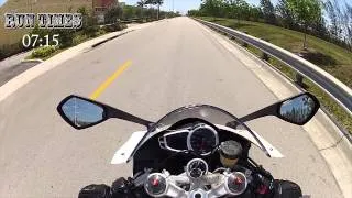 0 to 60 on a 2014 Triumph Daytona