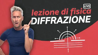 lezione di FISICA live sulla DIFFRAZIONE - teoria + esercizio svolto e commentato