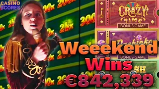 Crazy Time Big Wins of the Weekend (18th - 19th of May 2024)