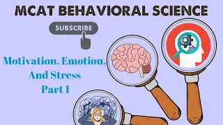 MCAT Behavioral Science: Chapter 5 - Motivation, Emotion, and Stress (1/1)