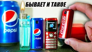 Не, ну это бан! МИНИ-КОЛА-ТЕЛЕФОНЫ из сумасшедшего Китая