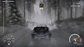 WRC 8 - Rally Sweden - Dynamic Weather Gameplay (PC HD) [1080p60FPS]