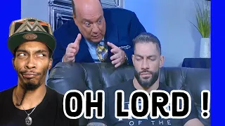 Roman Reigns Adam Pearce Contract signing * Reaction * OMG YALL