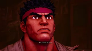 Street Fighter V 100% Walkthrough No Commentary Story Mode (Act 1 Disaster)