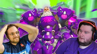 Streamers React To MY Reinhardt (Overwatch 2)