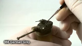 Painting the M48A3 Patton Tank (VBX04) from Battlefront Miniatures