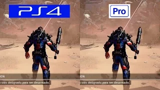 The Surge | PS4 VS PS4 Pro | GRAPHICS COMPARISON | Comparativa