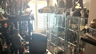 Collection Room Tour 2023 ToysofArkham #hottoys #onesixthscale #prime1studios #statues #collection