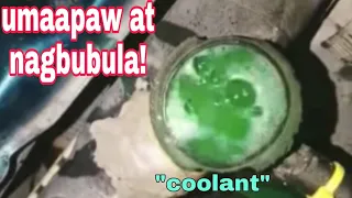 Bakit umaapaw ang Coolant sa radiator? | OVERFLOWING with BUBBLES (overheating problem)
