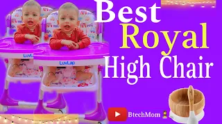 LuvLap Royal high chair review//Highly safe & comfortable high chair for babies//Baby high chairs 🪑