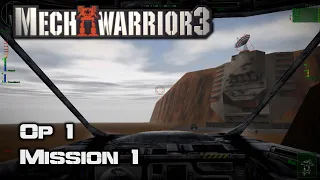 Operation 1 - Mission 1 - Mechwarrior 3