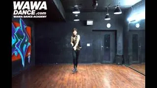 WAWA DANCE ACADEMY JUNHYOSEONG GOOD NIGHT KISS DANCE STEP MIRRORED MODE