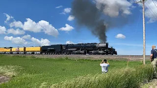 Chasing Union Pacific Big Boy #4014 Steam Train 2023 Home Run Express Days 1 & 2 (June 2023)