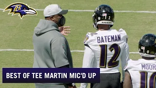 Best of Tee Martin Mic'd Up from Rookie Minicamp | Ravens Wired