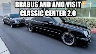 Brabus E65 and E60 AMG go to Mercedes-Benz Classic Center 2.0 Grand Opening