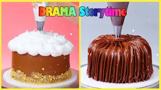 🤤 DRAMA Storytime 🌈 Oddly Satisfying Chocolate Cake Decorating Recipe for Everyone
