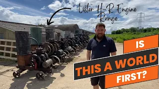 Is This A World First? The FULL Lister H - R Range Of Stationary Engines