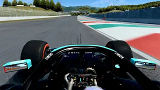 F1 2021 Mercedes Lewis Hamilton Lap Mugello