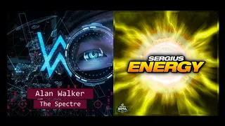 Alan Walker - The Spectre (Instrumental) x Sergius - Energy [Mashup]