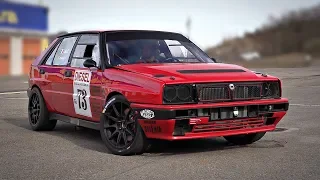 500+HP Lancia Delta Integrale TRACK BEAST with Sequential Gearbox | OnBoard feat. Turbo Sounds