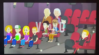 Childish Dad Misbehaves/shits his pants at the Movies