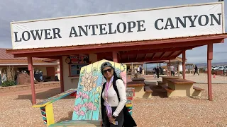 Lower Antelope Canyon - Arizona Road Trip by RV #Day4 Pt1