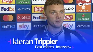 "GOOD POINT" | Kieran Trippier Reflects After AC Milan 0-0 Newcastle United | Champions League