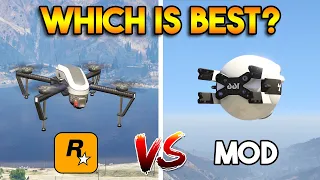 GTA 5 DRONE VS MODDER DRONE (WHICH IS BEST?)