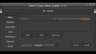 Настройка скрытого майнера / SilentCryptoMiner v3.4.1