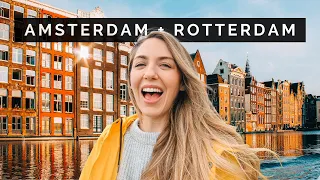 Spending the PERFECT few days in Amsterdam & Rotterdam! (Birthday Trip)