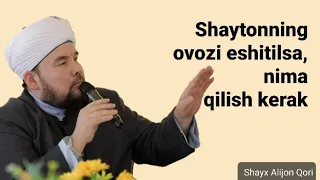 Shayton chaqirgan Tobe'in haqida || Shayx Alijon qori #alquranuz