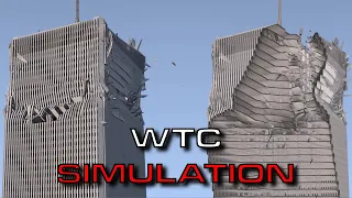 WTC Simulation - World Trade Center Case Study - Blender Demolition (Demo 3)