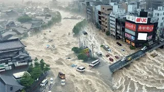 Part of Japan is underwater! Catastrophic rains have flooded Akito and Abiko!