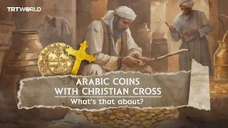 Here's the story of an Arabic coin with a Christian cross