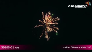 Салют Maxsem Fireworks SB100 01 FINE Рязань