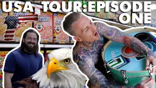 USA TOUR EPISODE 1: NEW KIT, GARSTKA HANG, GROCERIES