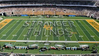 2022 Baylor University Golden Wave Band - Halftime 10-22-22