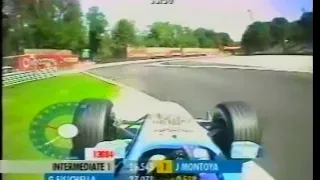 F1 Monza 2001 - Giancarlo Fisichella Onboard Qualifying Lap