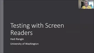 Testing with Screen Readers