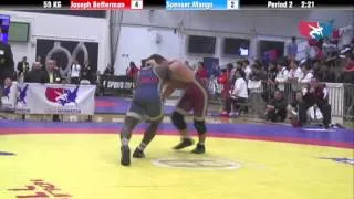 GR 59 KG - Gold - Joseph Betterman (Army) vs. Spenser Mango (Army)