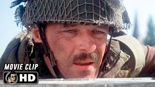 A BRIDGE TOO FAR Clip - "Umbrella & Bullets" (1977) Anthony Hopkins - WWII Movie