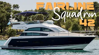 Step Aboard ~ 2012 Fairline Squadron 42 Fly | Yacht Walkthrough and Features