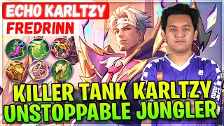 Killer Tank Karltzy Unstoppable Jungler [ ECHO KarlTzy Fredrinn ] Frieren - Mobile Legends Build